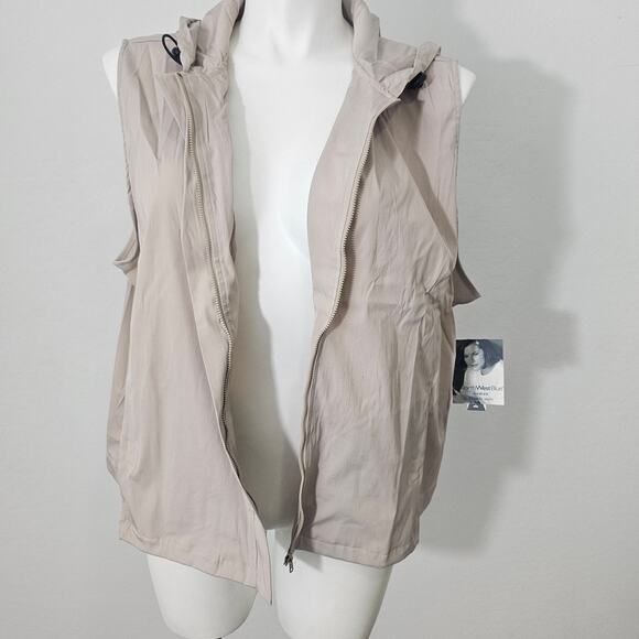 North West blue vest strech color beige sz 2X - Picture 2 of 9